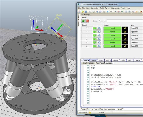 Multiple Tool Points On Table