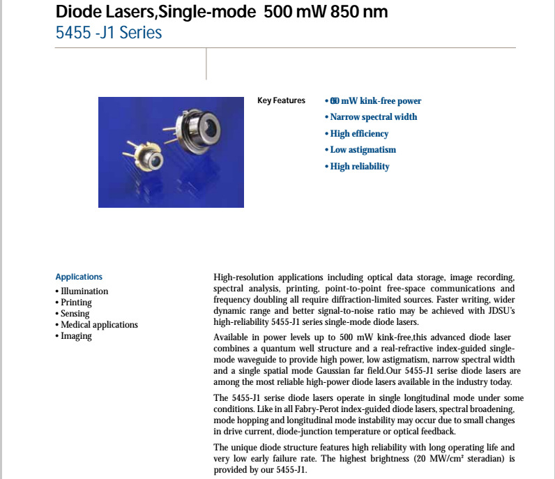 850nm500mw